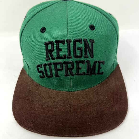 King Apparel Starter Black Label REIGN SUPREME Snapback Cap Baseball Hat FLAW - Picture 2 of 9